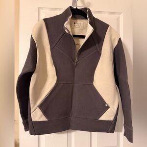 Figs Two-Tone Pullover